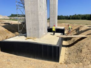 Estakáda Zdíky na stavbě D3 (červen 2025). Autor: Zdopravy.cz/Jan Šindelář