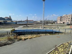 Původní rampa k autovlaku v Praze na hlavním nádraží. Autor: Zdopravy.cz/Jan Šindelář