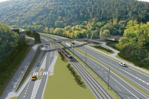 MÚK Kamenolom. Zdroj: Sagasta