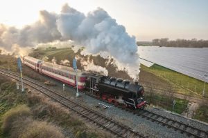 Parní lokomotiva 525.1 (EP 1000). Foto: Spolek pro veřejnou dopravu jihozápadní Moravy