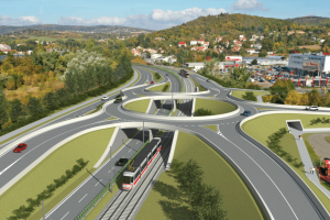 MÚK Kamenolom. Zdroj: Sagasta