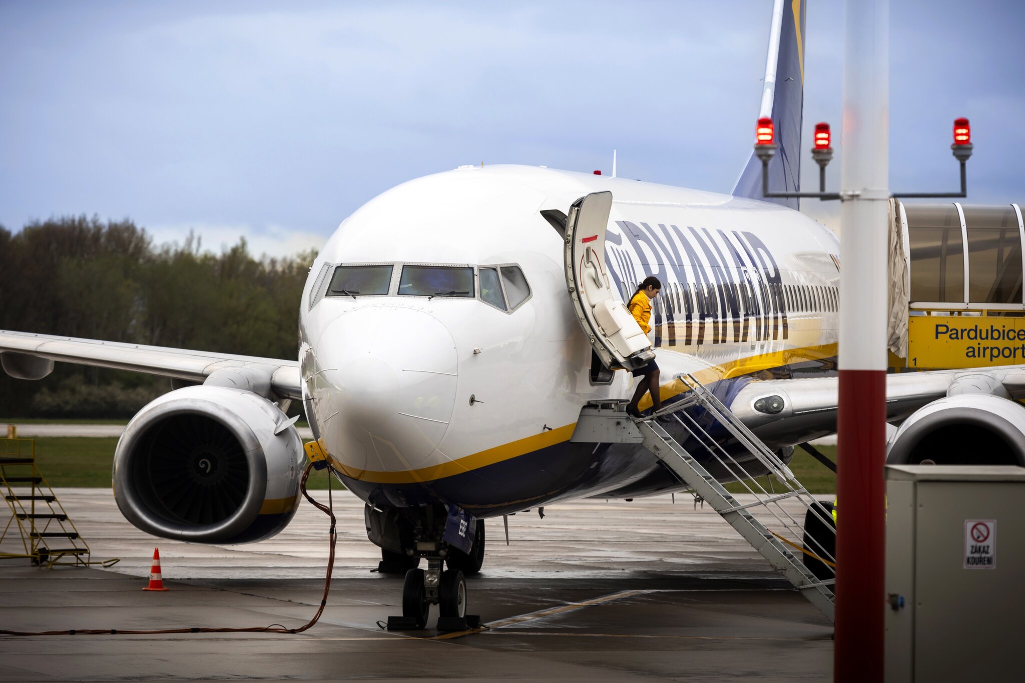 Ryanair a Letiště Pardubice. Foto: Jan Hrabal