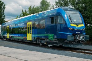 Stadler RS Zero v Ostravě.
Foto: Stadler