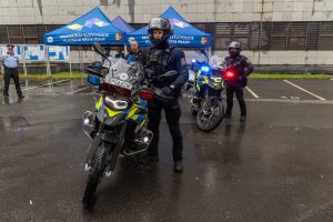 Nové motorky pražských policistů. Zdroj: Policie ČR