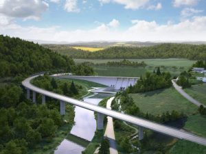 Vodní dílo Nové Heřminovy. Zdroj: Povodí Odry