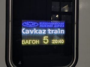 Kavkaz train. Foto: Dalibor Palko
