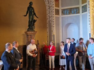 Jižní křídlo Fantovy budovy, které čeká kompletní rekonstrukce. Foto: Zdopravy.cz