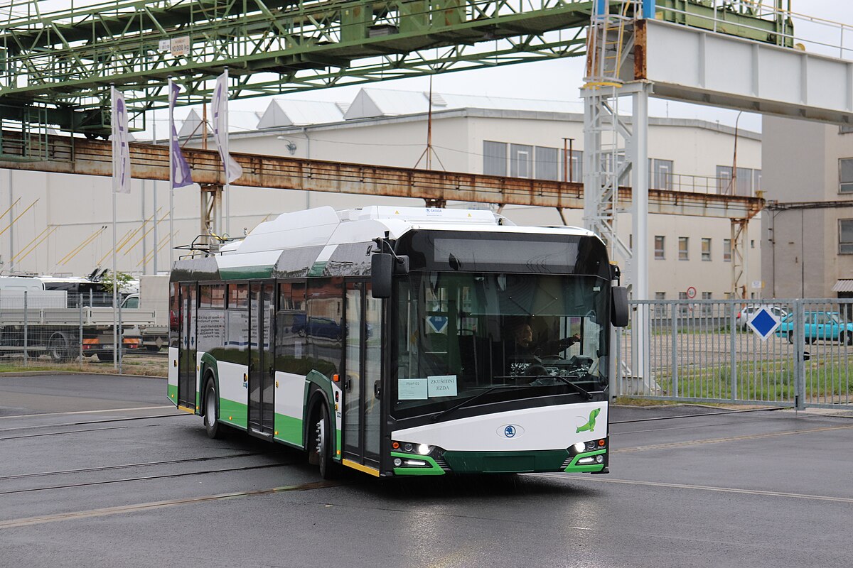 Trolejbus Škoda 26Tr pro Plzeň. Foto: Daniel Chvojka/Wikimedia Commons