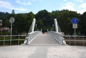 Nová lávka přes Jizeru v Železném Brodě. Foto: Liberecký kraj