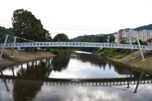 Nová lávka přes Jizeru v Železném Brodě. Foto: Liberecký kraj