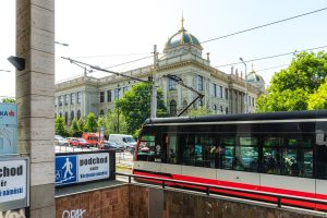 Zrušený podchod pod magistrálou u Národního muzea. Foto: Ropid