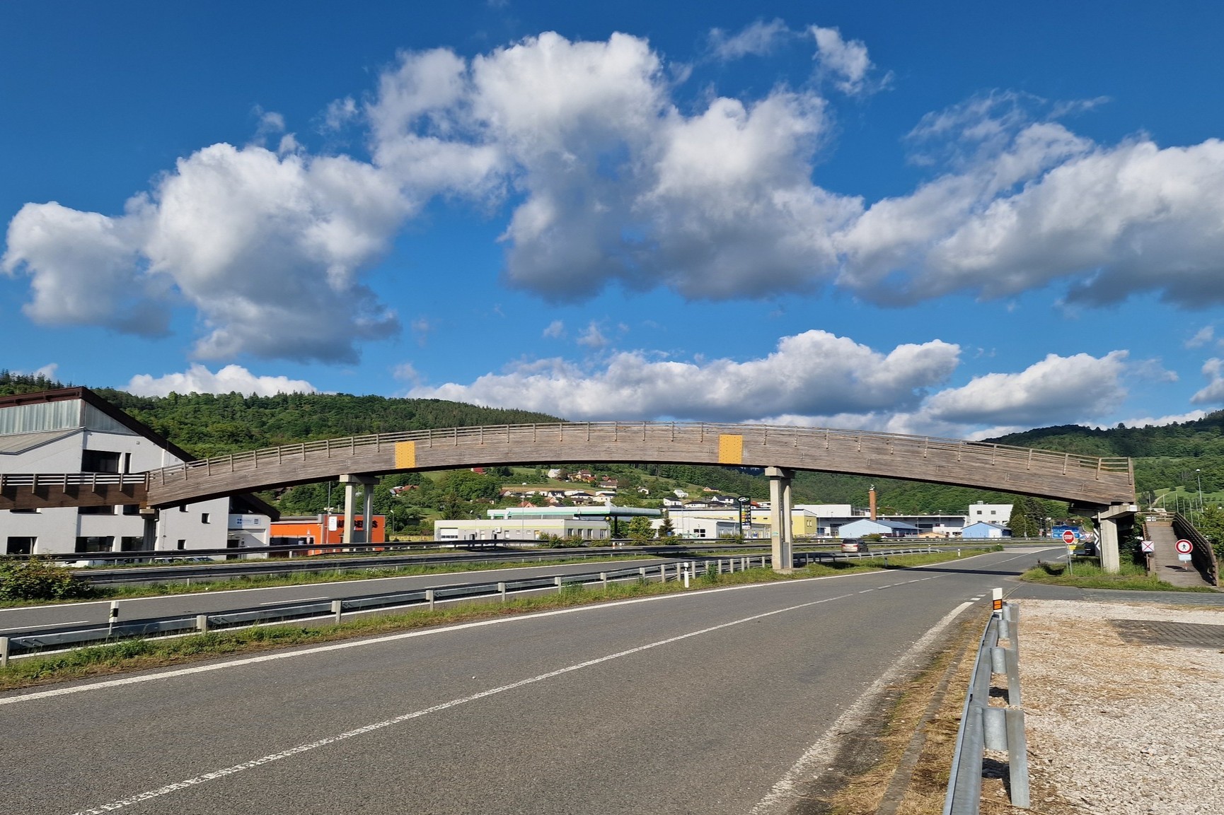 Lávka v Bobrkách. Zdroj: město Vsetín