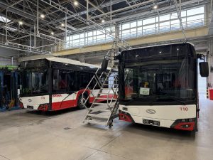 Nové autobusy Solaris Urbino 12  pro Ústí nad Labem. Foto: DPMÚL
