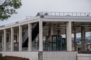 Nádraží Praha-Bubny dva týdny před zahájením provozu. Foto: Ropid