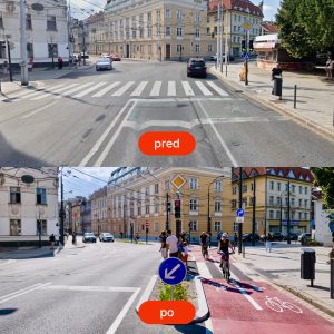Proměna ulic v Bratislavě.
Zdroj: mesto Bratislava