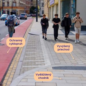 Proměna ulic v Bratislavě.
Zdroj: mesto Bratislava