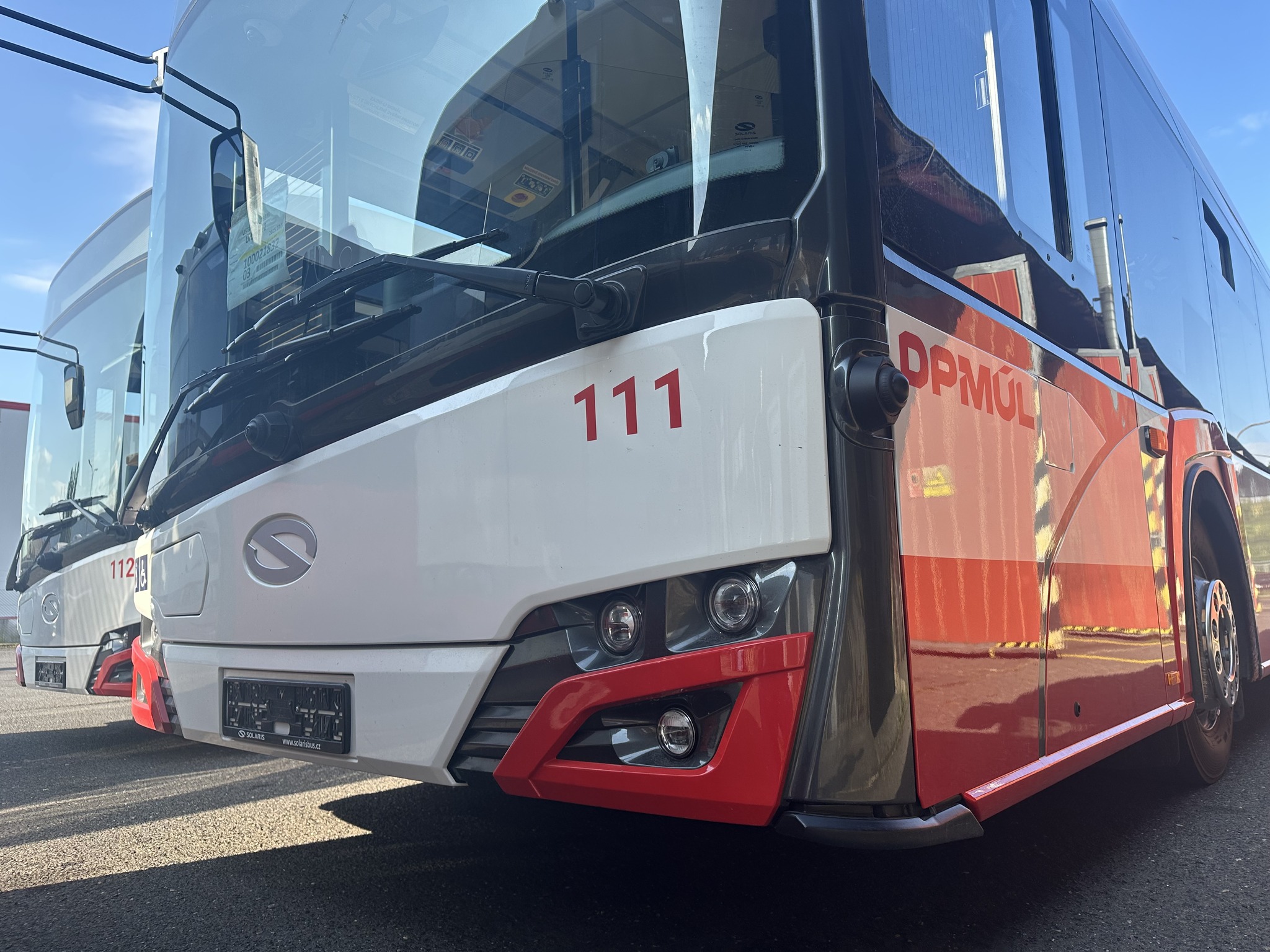 Nové autobusy Solaris Urbino 12 pro Ústí nad Labem. Foto: DPMÚL