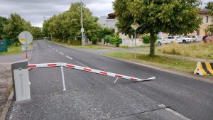 Uzavírka mezi Klánovicemi a Šestajovicemi. Foto: Vivat Klánovice
