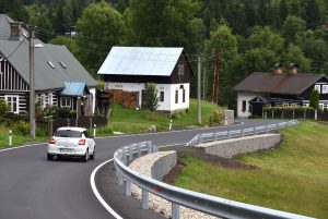 Opravená silnice Horní Maxov - Horní Lučany. Foto: Liberecký kraj