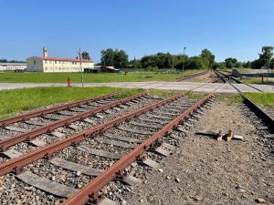 Konec vlečky na Letišti České Budějovice.  Autor: Zdopravy.cz/Jan Šindelář