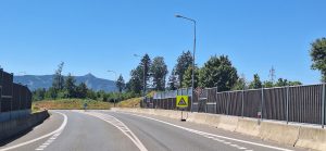 Křižovatka na silnici I/14 u sídliště Kunratická v Liberci. Foto: ŘSD