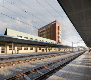Výpravní budova v Chebu po opravě. Foto: Správa železnic