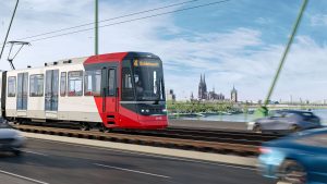 Nová vozidlo pro Stadtbahn v Kolíně nad Rýnem. Foto: Stadler Rail