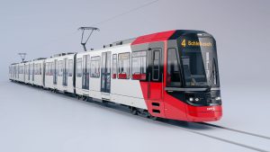 Nová vozidlo pro Stadtbahn v Kolíně nad Rýnem. Foto: Stadler Rail