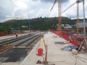 Dvorecký most (stav výstavby v červenci 2025). Foto: Metrostav