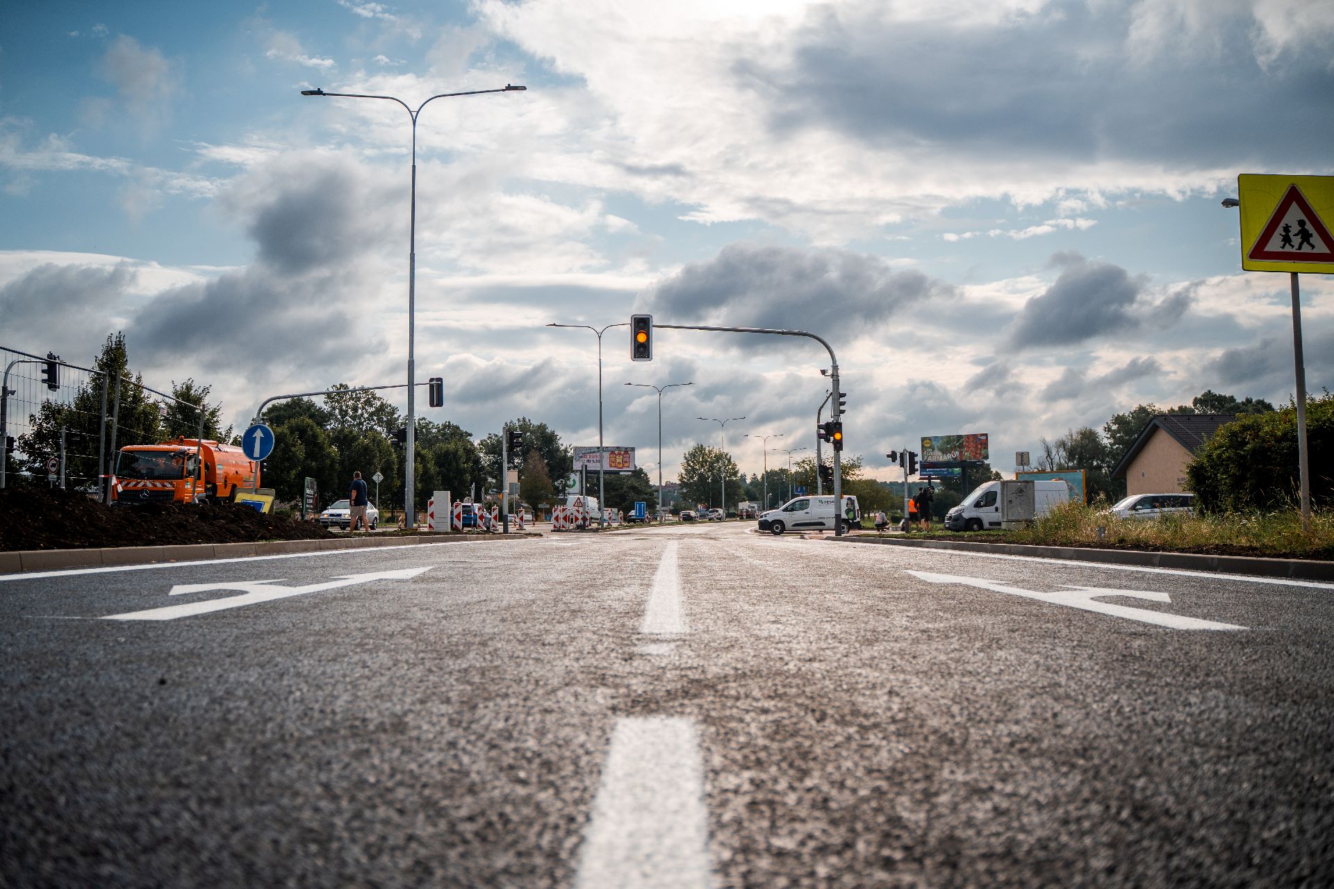 Opravená Černovická ulice v Brně. Foto: Jihomoravský kraj