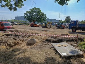 První etapa přestavby třídy Václava Klementa v Mladé Boleslavi. Foto: MB-net