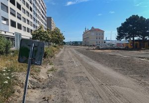 První etapa přestavby třídy Václava Klementa v Mladé Boleslavi. Foto: MB-net