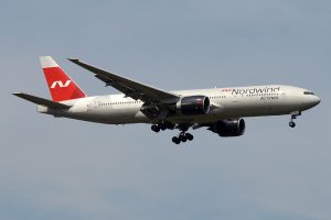 Boeing 777-200ER společnosti Nordwind Airlines. Foto: Anna Zvereva / Wikimedia Commons