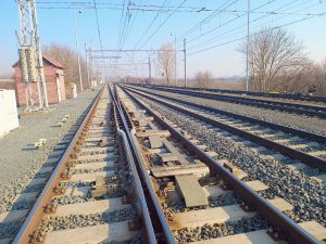 Pohled na současný stav výhybky.
Foto: DT - Výhybkárna a strojírna