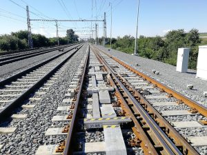 Pohled na srdcovkovou část výhybky před zahájením provozu. Foto: DT - Výhybkárna a strojírna