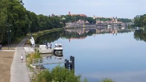Čerpací stanice pro lodě v Roudnici nad Labem. Pramen: ŘVC