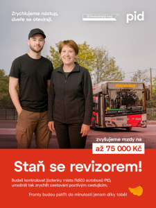 Náborový plakát pro revizory. Zdroj: IDSK