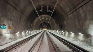 Taurský železniční tunel. Pramen: ÖBB