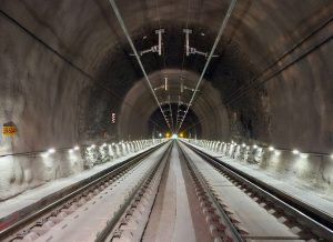 Taurský železniční tunel. Pramen: ÖBB