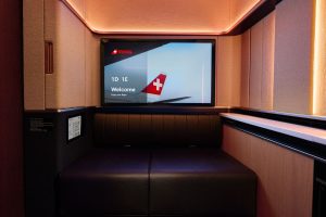 Podoba první třídy v A350-900 pro Swiss. Foto: Swiss