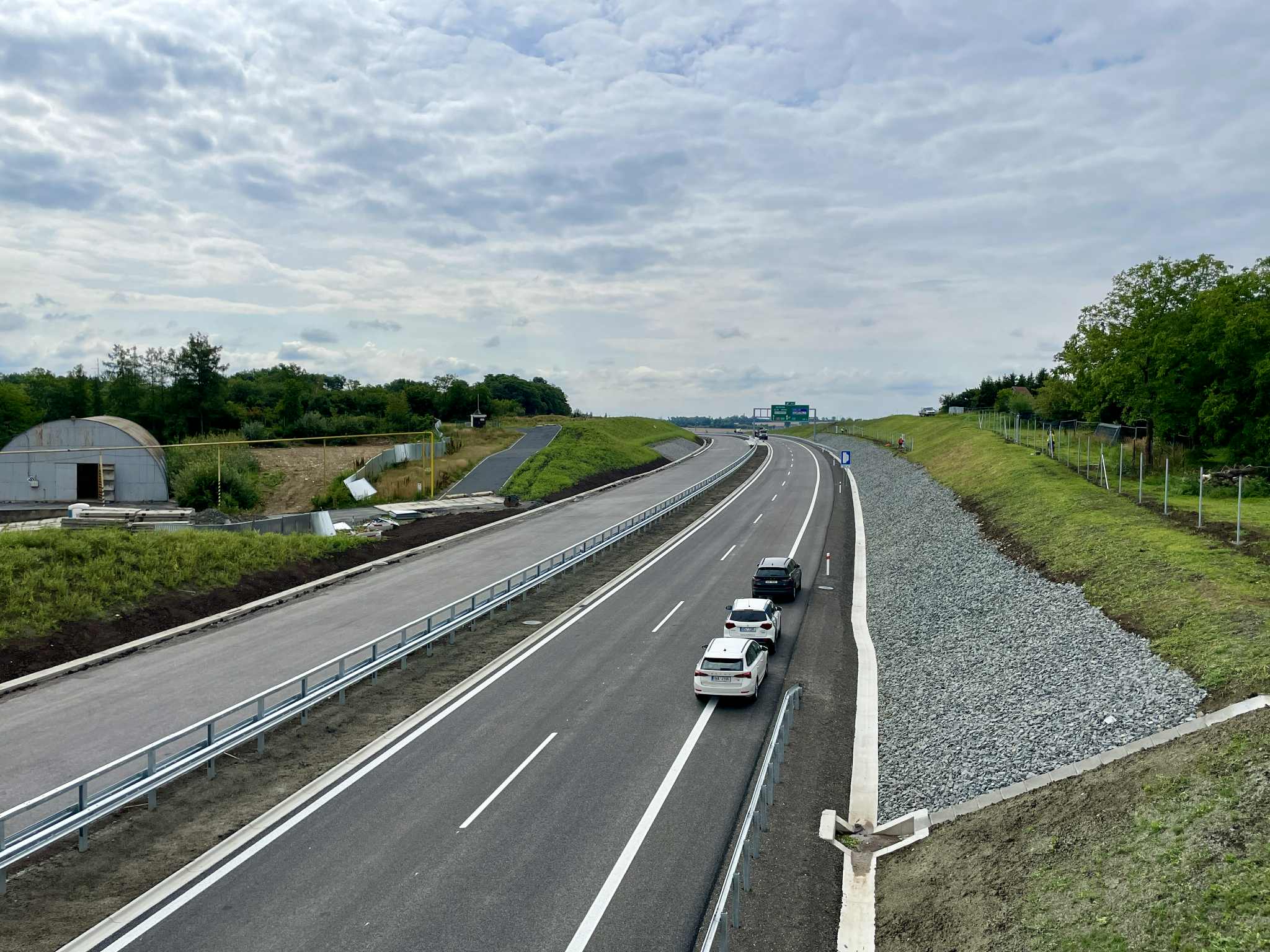 D35 Křelov - Slavonín. Foto: Zdopravy.cz / Vojtěch Očadlý