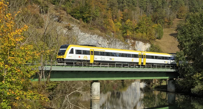 Jednotka 612 pro provoz linky RE55. Foto: Ministerstvo dopravy Bádenska-Würtemberska