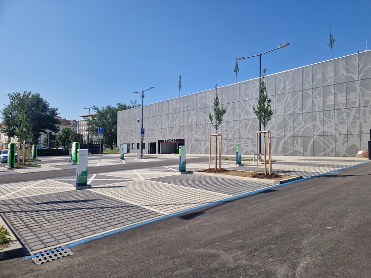 Nový parkovací dům Academy Park v Brně. Foto: Brno.eu