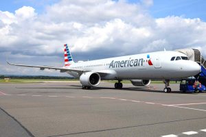 Airbus A321XLR American Airlines v Ostravě. Zdroj: Instagram.com
