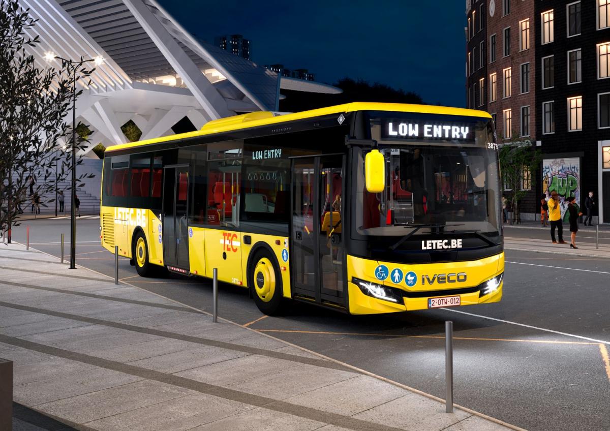 Autobus Iveco Crossway LE pro Opérateur de transport de Wallonie. Foto: Iveco Bus