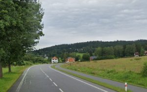 Silnice I/39 u Horní Plané. Foto: Google Street View