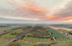 Vizualizace vedení trati VRT Podřipsko. Foto: Rusina Frei Architekti