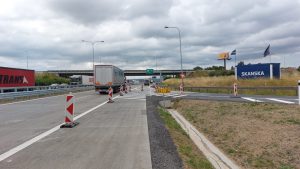 Provoz na zrekonstruovaném úseku Pražského okruhu (D0) mezi Slivencem a Lochkovským tunelem. Foto: ŘSD