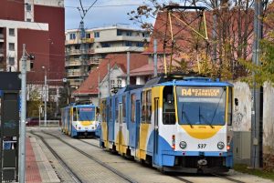 Tramvaj KT8D5 DPMK. Zdroj: mesto Košice