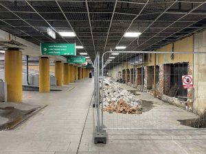 Přestavba náměstí Republiky v Ostravě. Foto: Zdopravy.cz / Vojtěch Očadlý